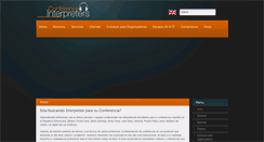 Desktop Screenshot of interpretesdeconferencias.com