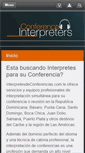 Mobile Screenshot of interpretesdeconferencias.com